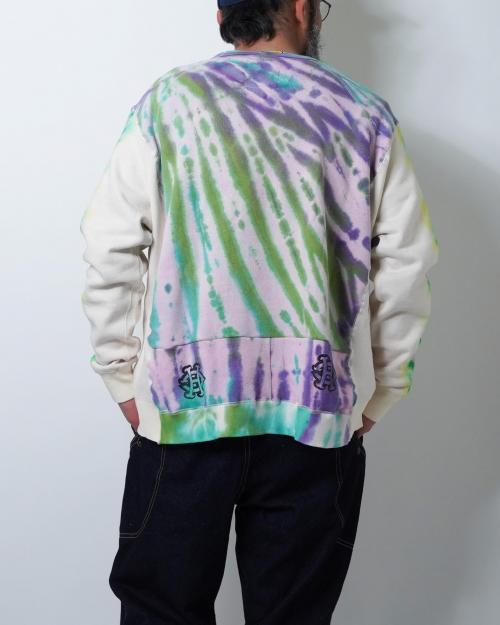 CREW SWEAT - TIE DYE REUSE