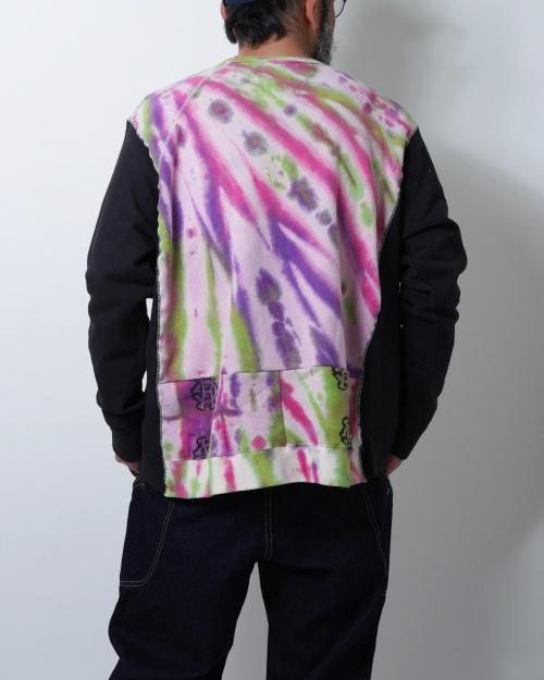 CREW SWEAT - TIE DYE REUSE