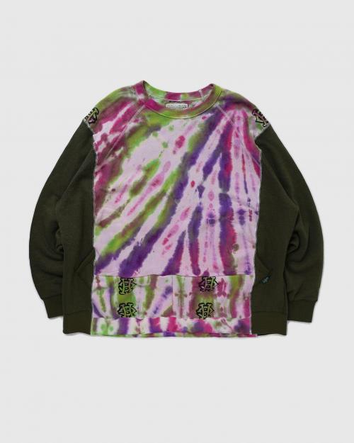 CREW SWEAT - TIE DYE REUSE