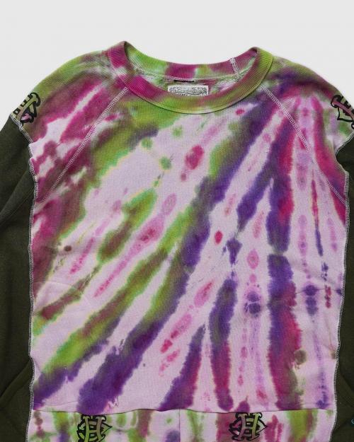 CREW SWEAT - TIE DYE REUSE