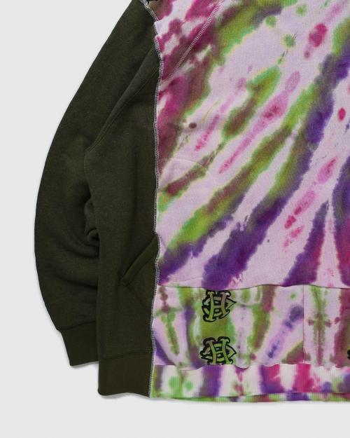 CREW SWEAT - TIE DYE REUSE