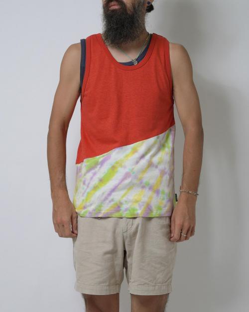 TANK TOP - TIE DYE REUSE