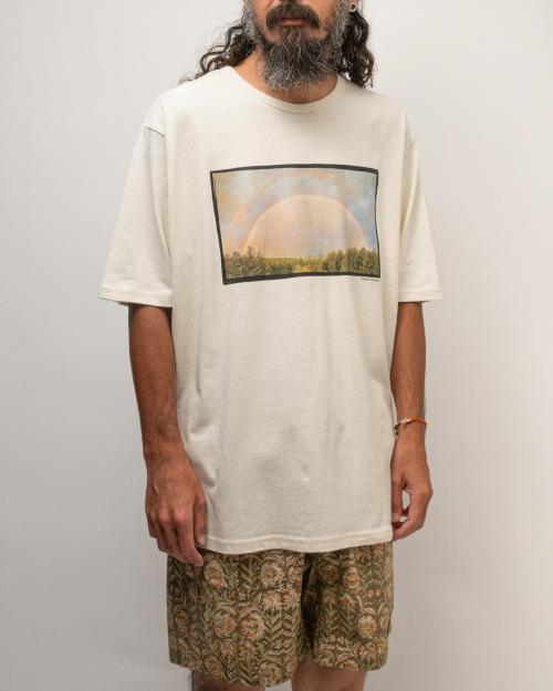 DOUBLE RAINBOW WIDE FITS TEE