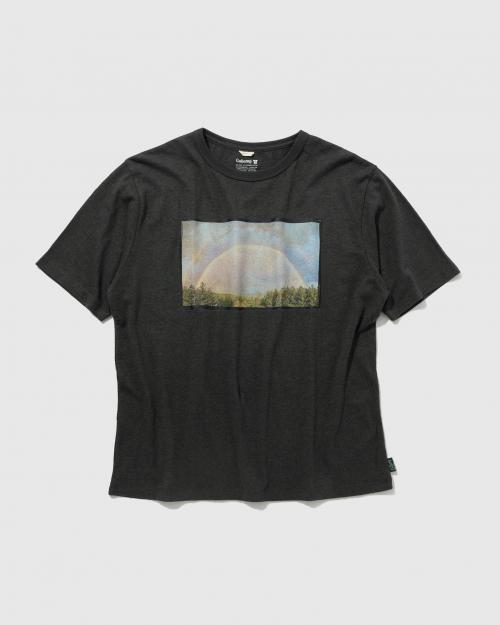 DOUBLE RAINBOW WIDE FITS TEE