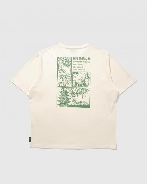 日本伝統大麻 WIDE FITS TEE