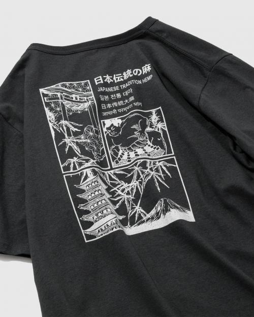 日本伝統大麻 WIDE FITS TEE