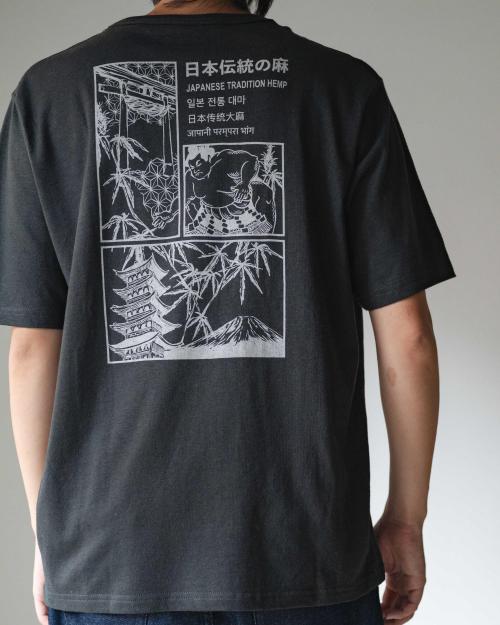 日本伝統大麻 WIDE FITS TEE