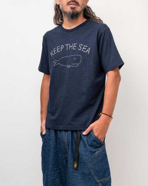 KEEP THE SEA WIDE FITS TEE