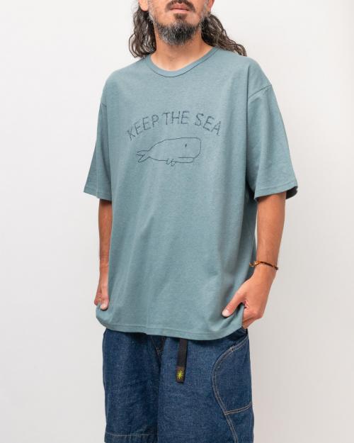 KEEP THE SEA WIDE FITS TEE