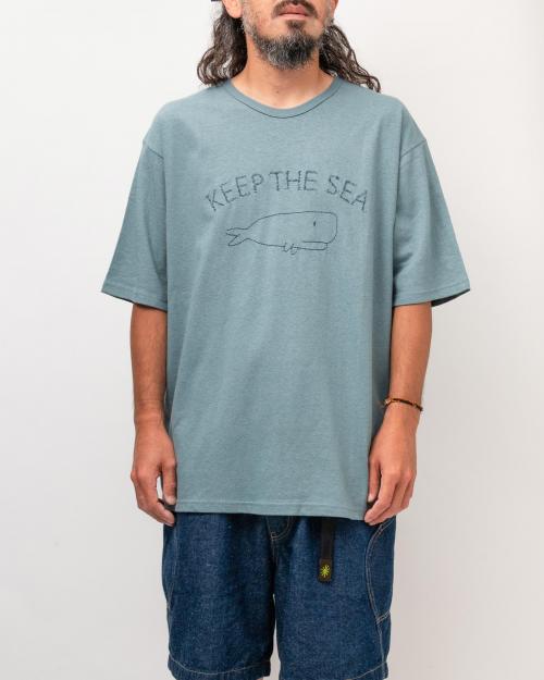 KEEP THE SEA WIDE FITS TEE
