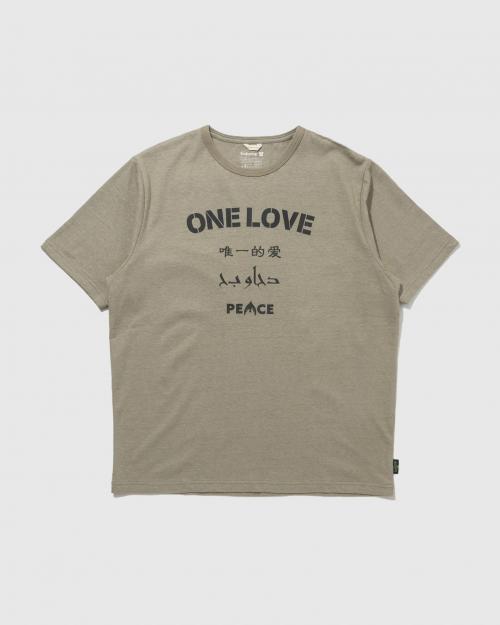 ONE LOVE WIDE FITS TEE