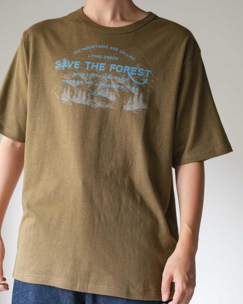 SAVE THE FOREST WIDE FITS TEE