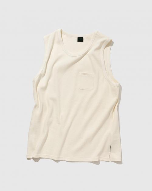 U-NECK POCKET TANK TOP