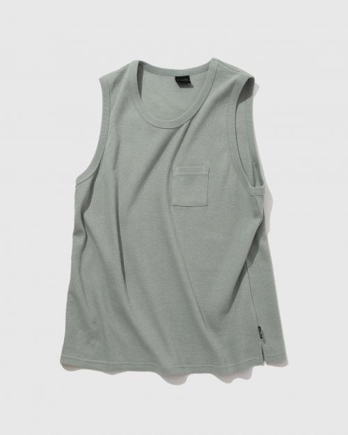 U-NECK POCKET TANK TOP