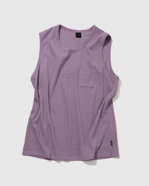 U-NECK POCKET TANK TOP