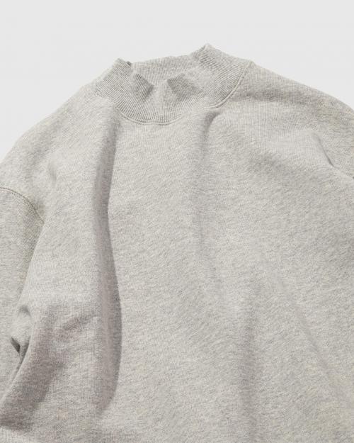 HI RIB NECK SWEAT