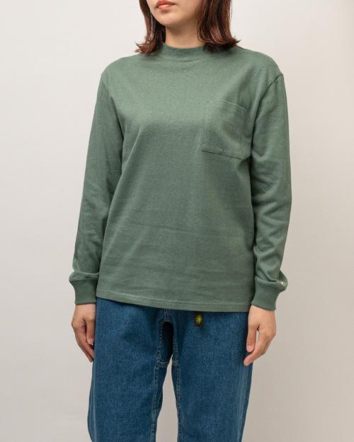 HI NECK LONG SLEEVE TEE