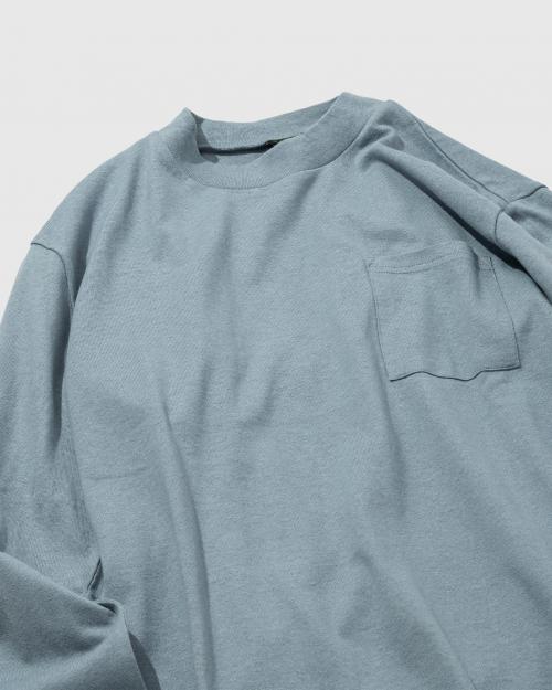 HI NECK LONG SLEEVE TEE