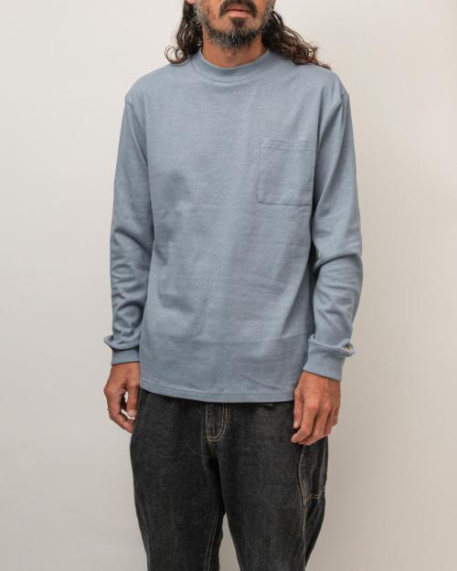 HI NECK LONG SLEEVE TEE