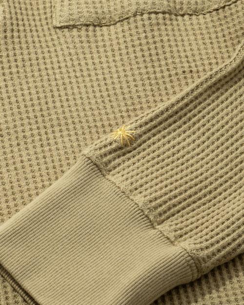 HENLEY 4BTN WAFFLE