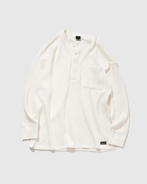 HENLEY 4BTN WAFFLE
