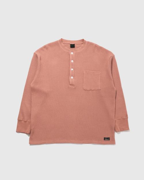 HENLEY 4BTN WAFFLE