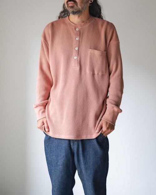 HENLEY 4BTN WAFFLE