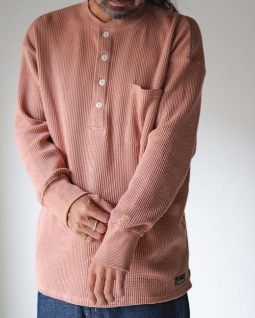 HENLEY 4BTN WAFFLE
