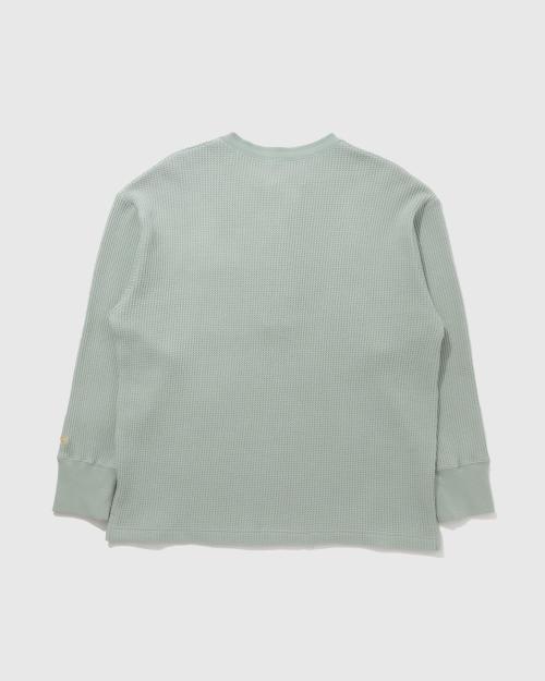 HENLEY 4BTN WAFFLE