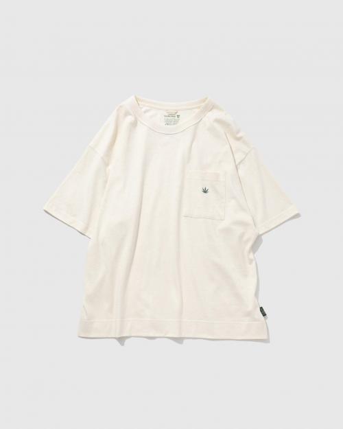 GLOBAL LEAF EMB TEE