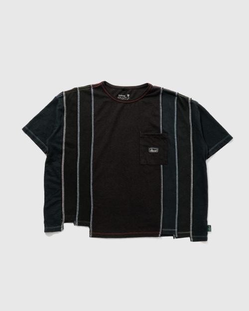 T-SHIRTS - BLACK DYED REUSE
