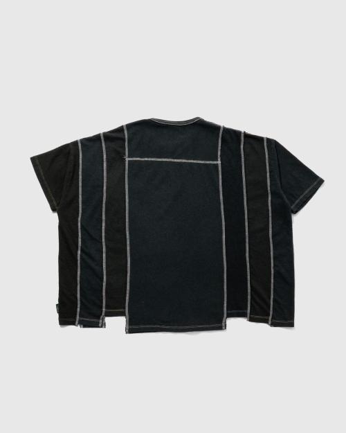 T-SHIRTS - BLACK DYED REUSE