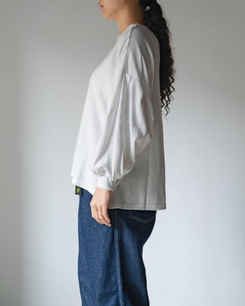 SLEEVE GATHER TEE