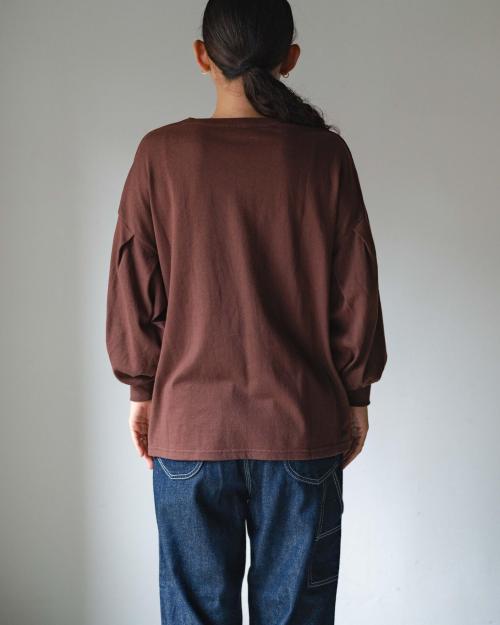 SLEEVE GATHER TEE