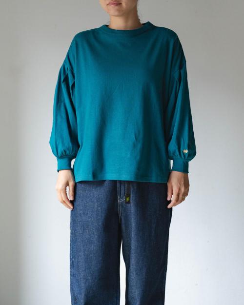 SLEEVE GATHER TEE
