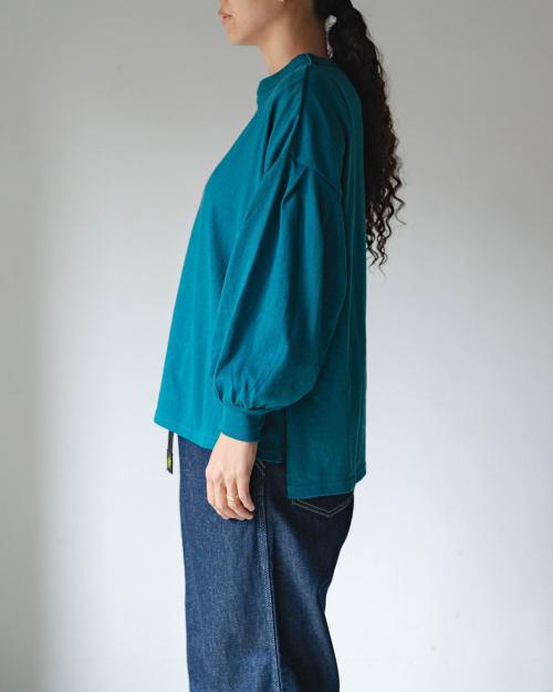 SLEEVE GATHER TEE