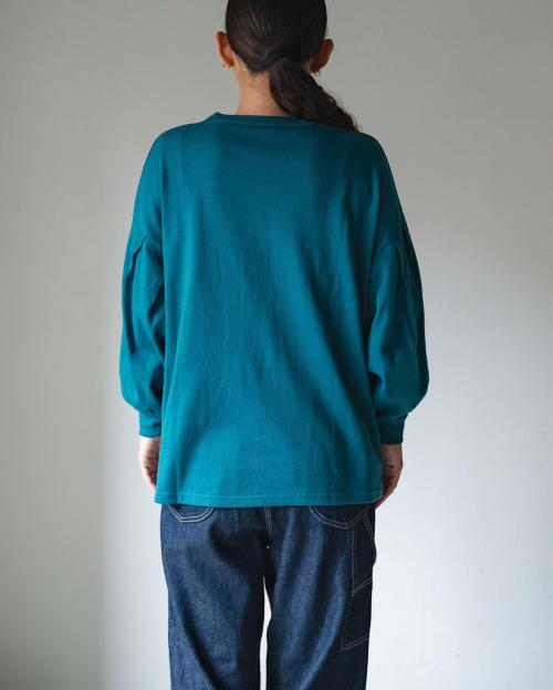 SLEEVE GATHER TEE