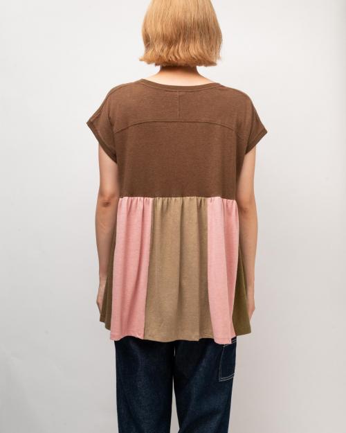SUNNY ROUND TEE - SOLID REUSE