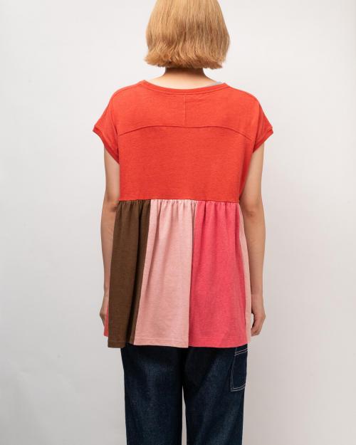 SUNNY ROUND TEE - SOLID REUSE