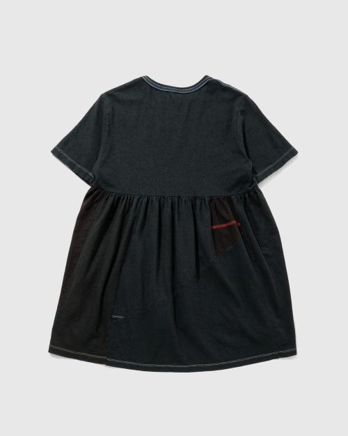 SHORT SLEEVE TEE - BLACK DYED REUSE