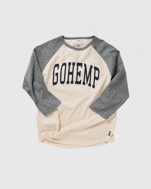 COLLAGE LOGO BASEBALL TEE