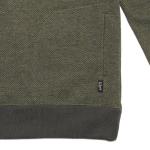 NO SIZE CREW／TWEED HERINGBORN SWEAT