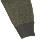 NO SIZE CREW／TWEED HERINGBORN SWEAT