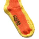 GOHEMP STRIPE TIE-DYE QUATER SOCKS / ×ANONYMOUSISM