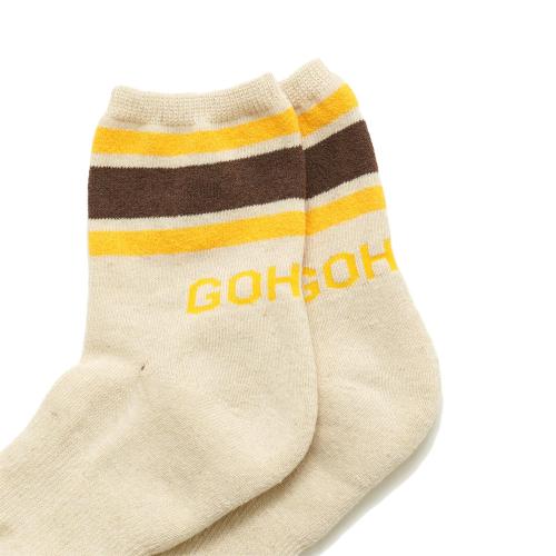 GOHEMP LOGO PILE QUARTER SOCKS ／×ANONYMOUSISM