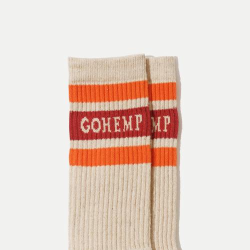 3LINE PILE CREW SOCKS