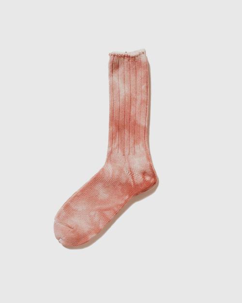 UNEVEN DYE CREW SOCKS