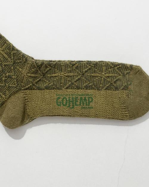 CABLE JACQUARD SOCKS