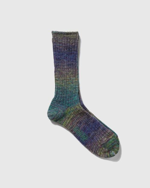 SLUB SPLASH PATTERN SOCKS