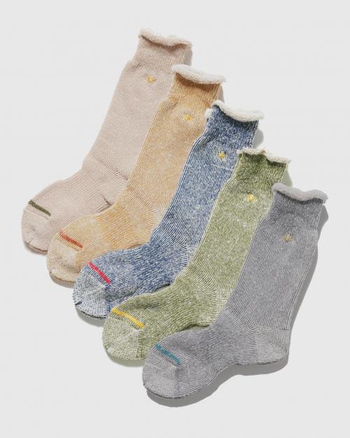 LOW GAUGE PILE CREW SOCKS